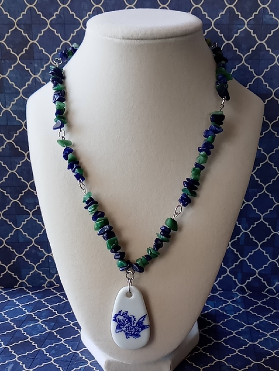 Hand Crafted Jewelry - Koi Fish Necklace